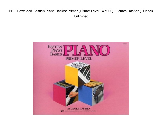 Bastien piano basics pdf download